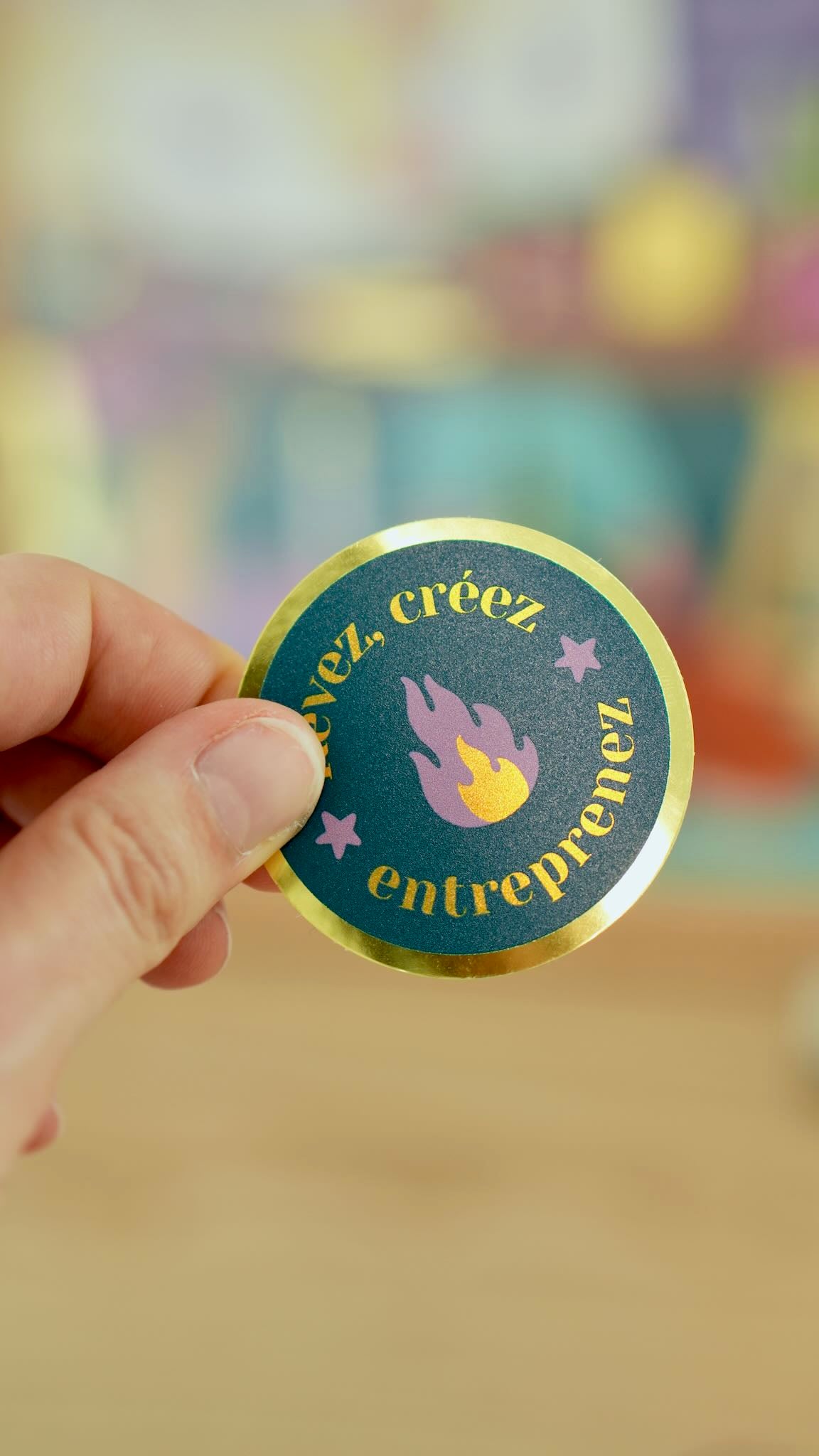 Pack stickers "entrepreneuse"