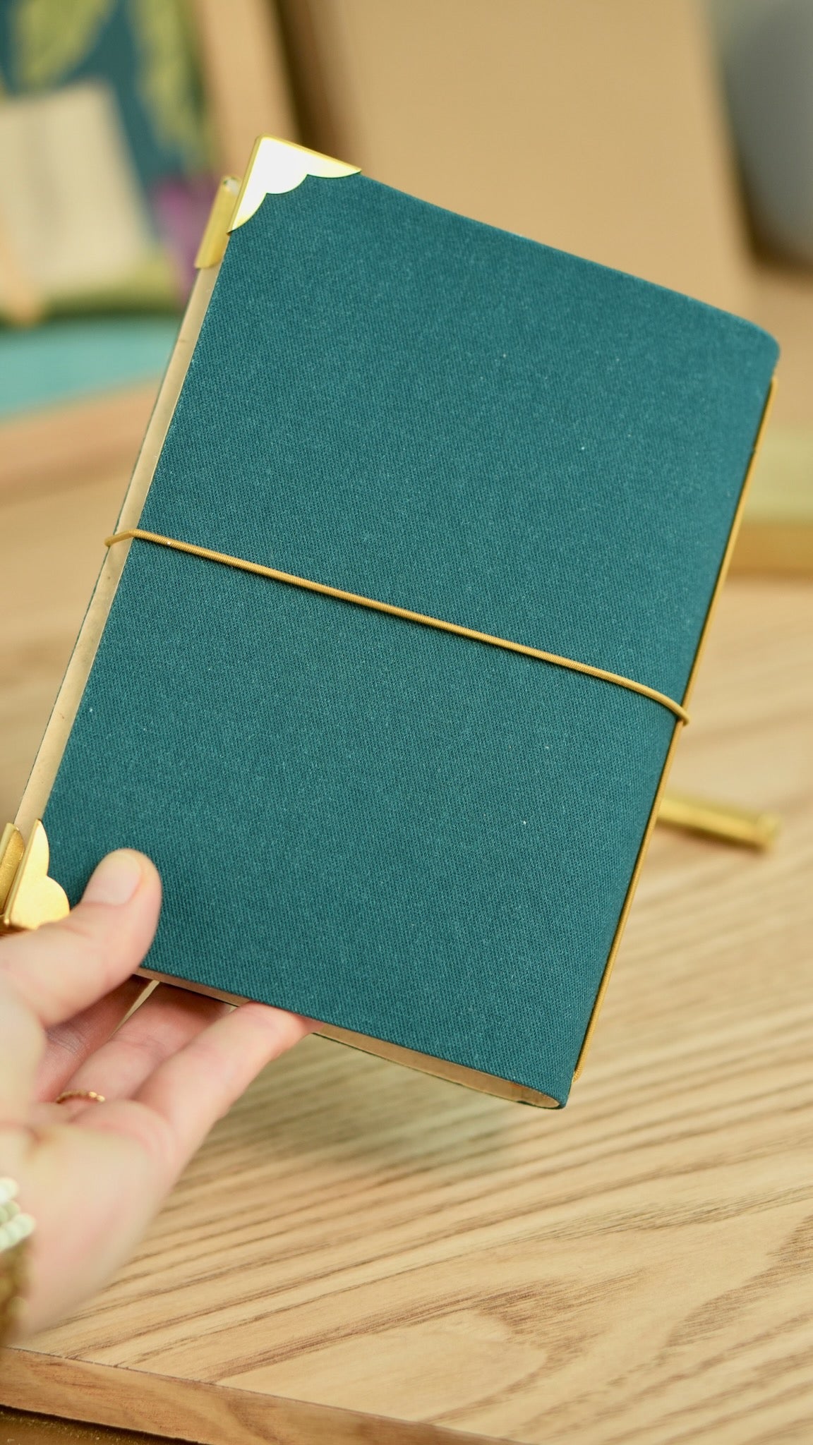 Carnet de bord rechargeable - Team ambitieuse - Bleu