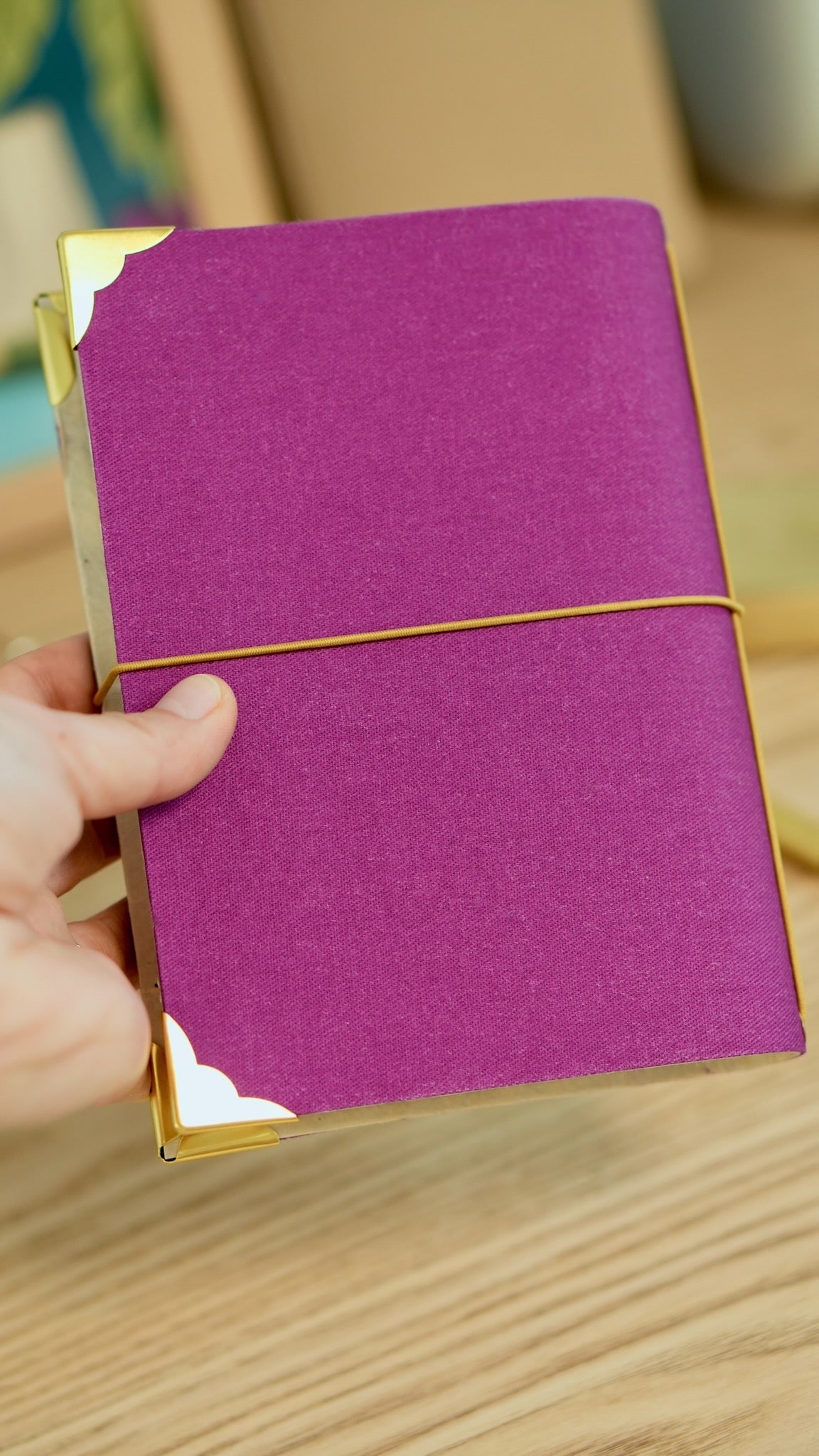 Carnet de bord rechargeable - Mieux vaut fait que parfait - Fuchsia