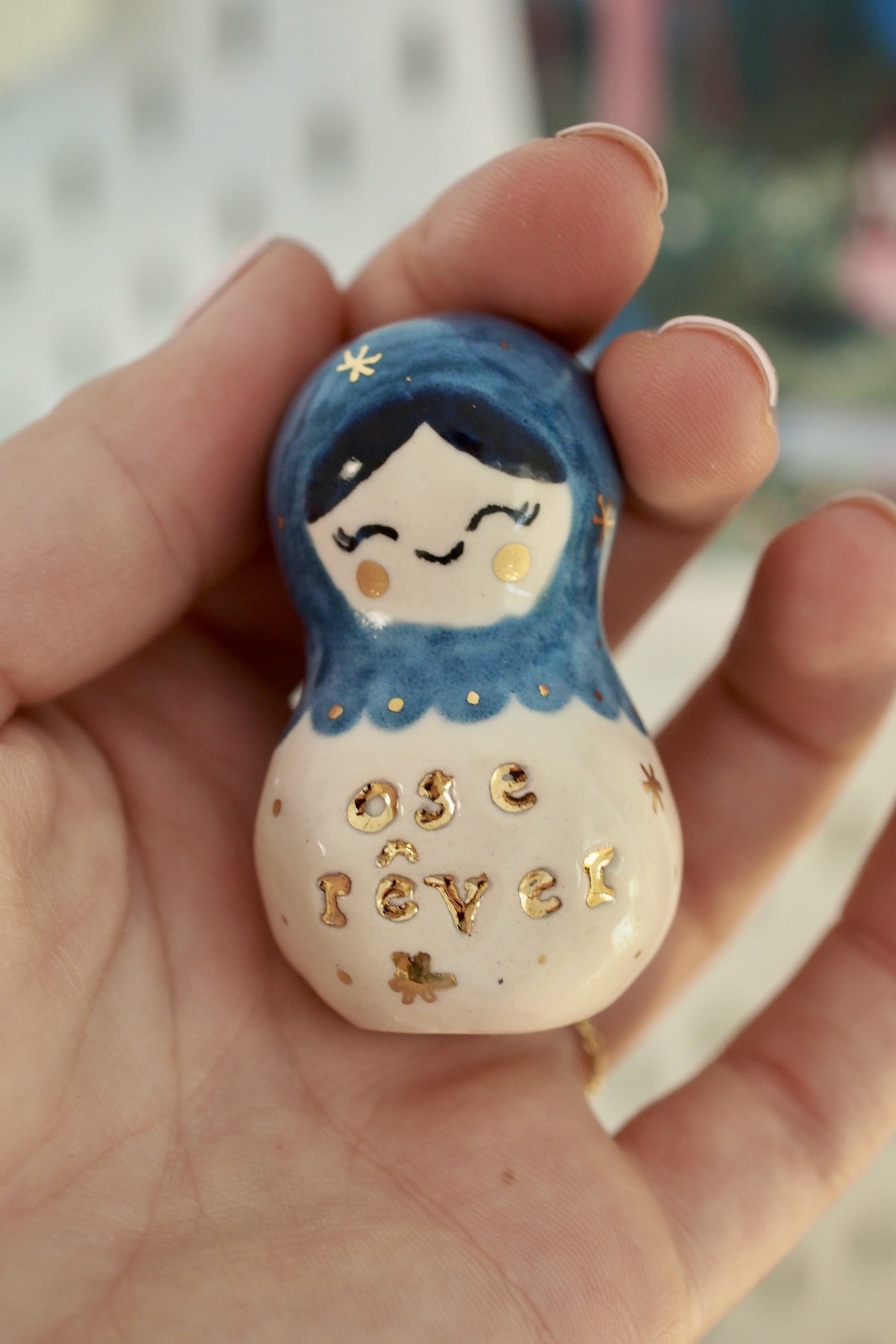 Grigri &quot;Ose rêver&quot; - Bleu