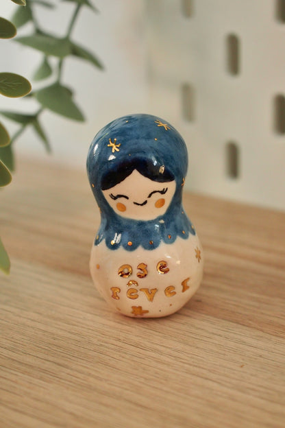 Grigri &quot;Ose rêver&quot; - Bleu