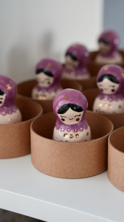 Grigri &quot;ose rêver&quot; - Prune