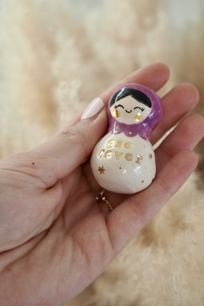 Grigri &quot;ose rêver&quot; - Prune