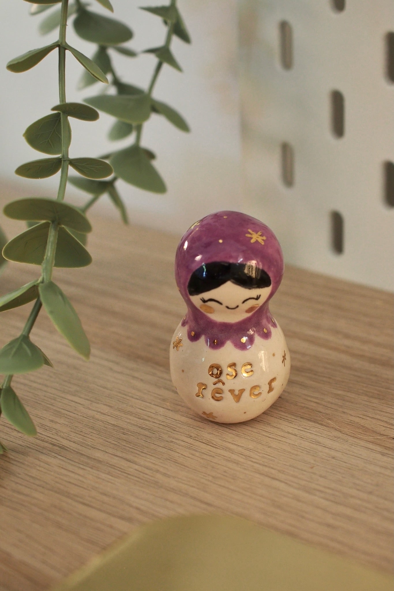 Grigri &quot;ose rêver&quot; - Prune