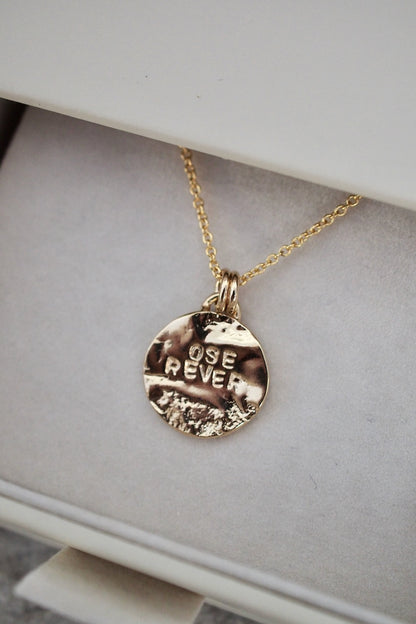 Collier totem &quot;Ose Rêver&quot;