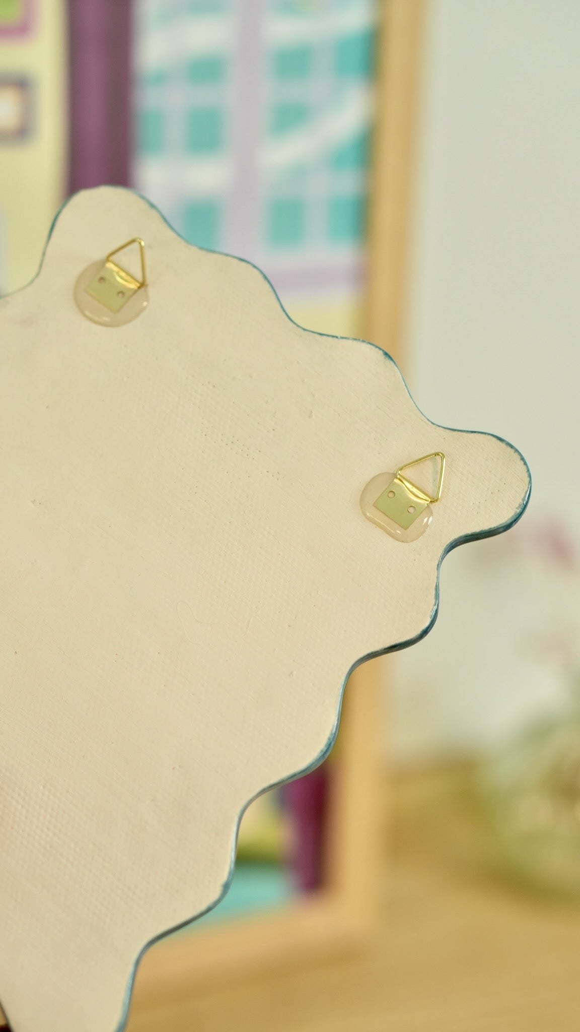 Carte murale &quot;Mieux vaut fait que parfait&quot; - Bleu