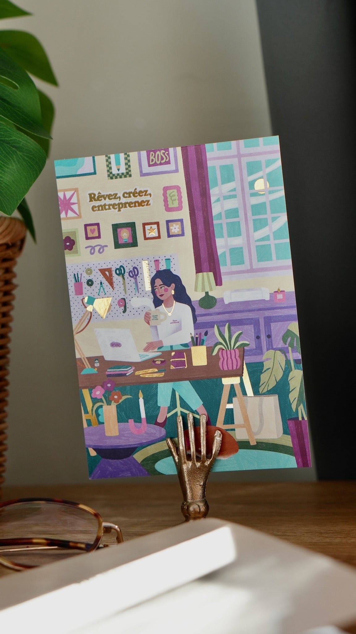 Carte postale &quot;J&