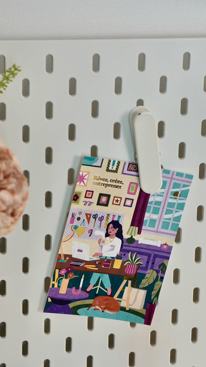 Carte postale &quot;J&