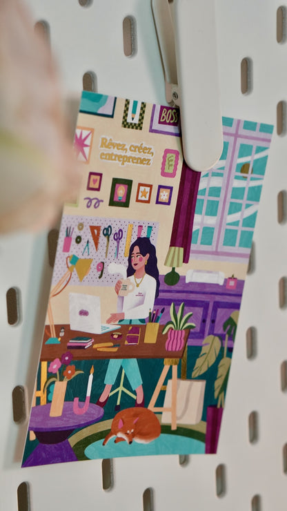 Carte postale &quot;J&