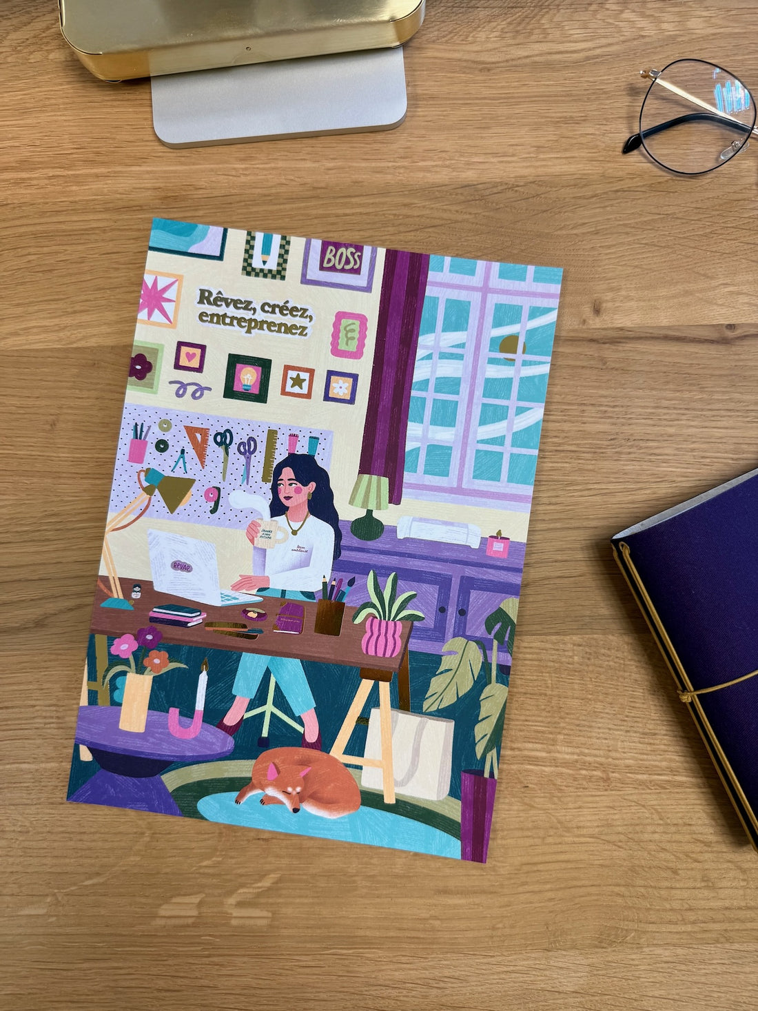 Carte postale &quot;J&