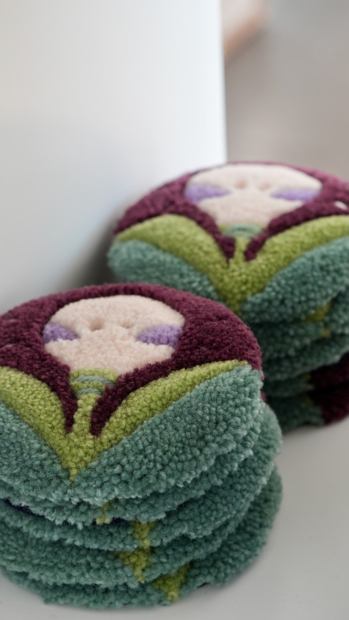 Dessous de mug &quot;Tout commence par une idée&quot;