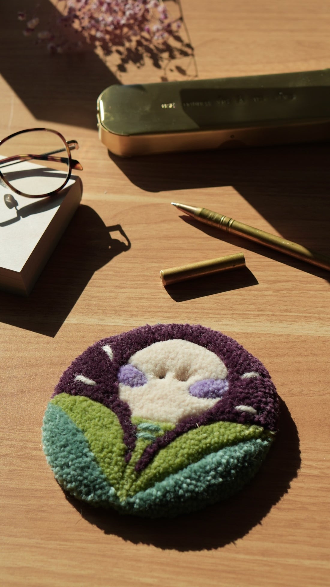 Dessous de mug &quot;Tout commence par une idée&quot;