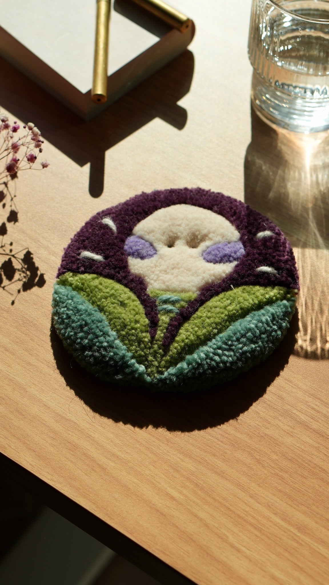 Dessous de mug &quot;Tout commence par une idée&quot;