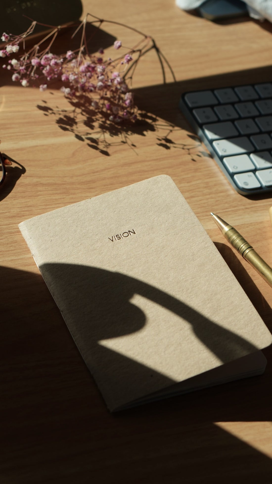 Livret &quot;Vision&quot; relié à la main