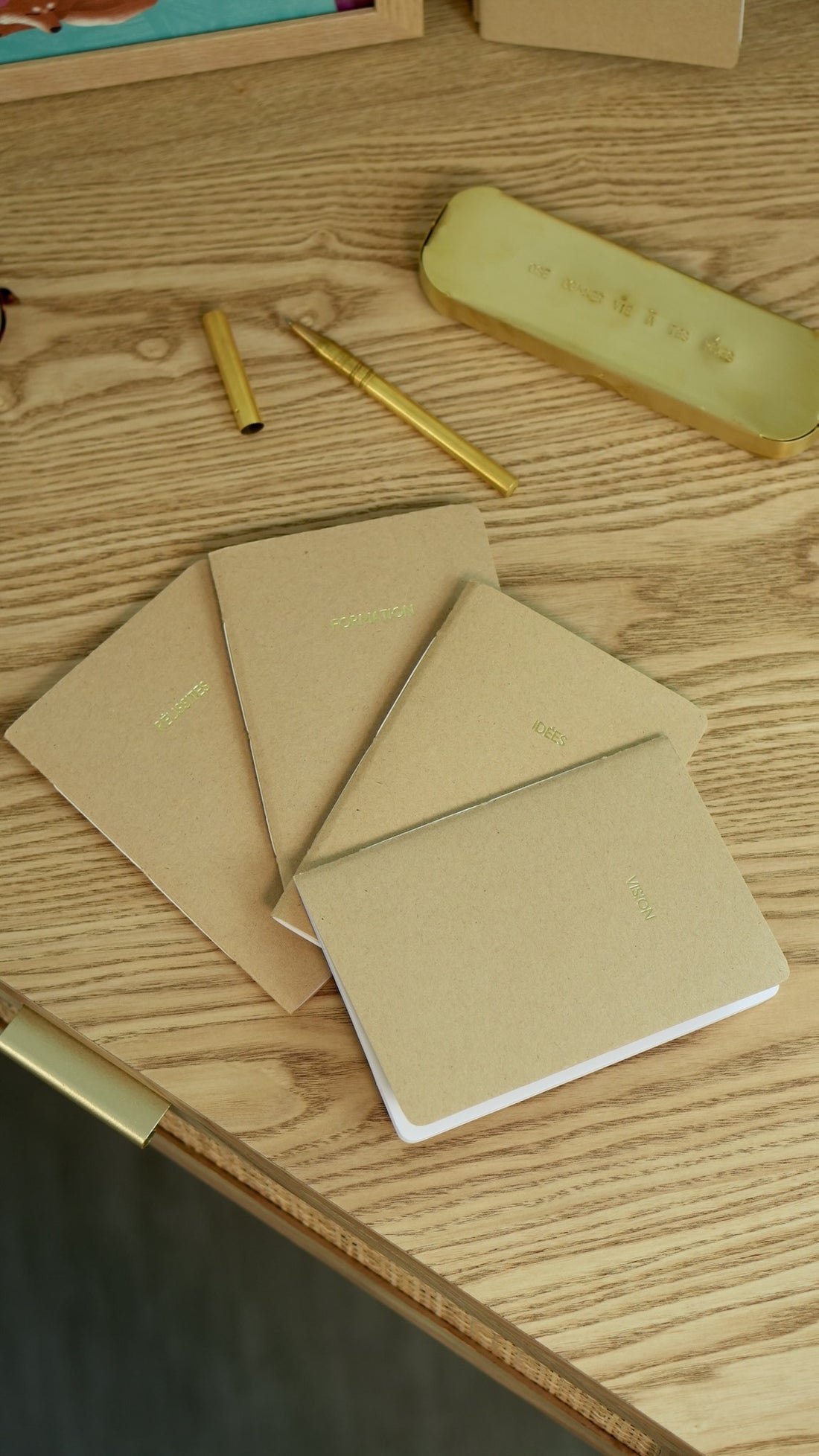 Carnet de bord rechargeable - Ose Rêver - Bleu