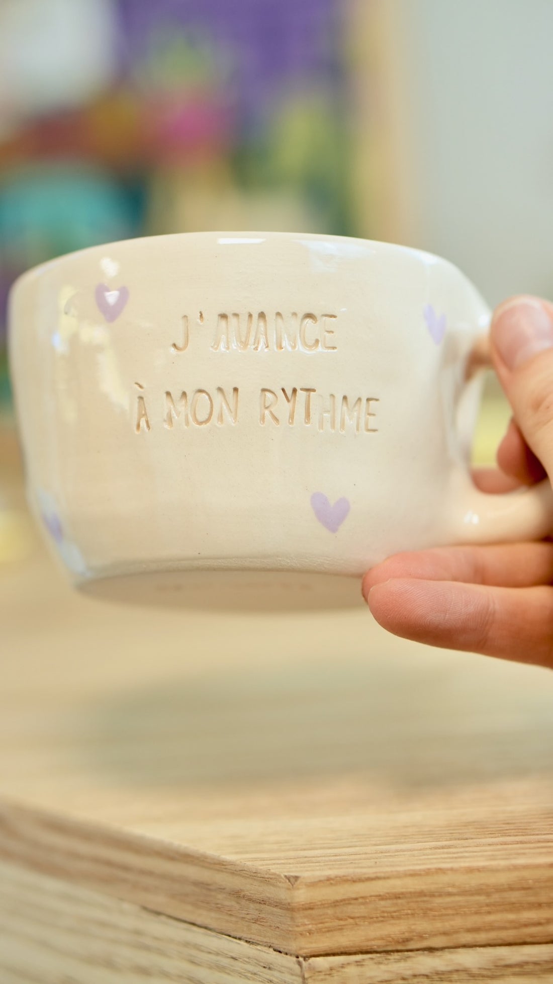 Tasse en céramique &quot;J&